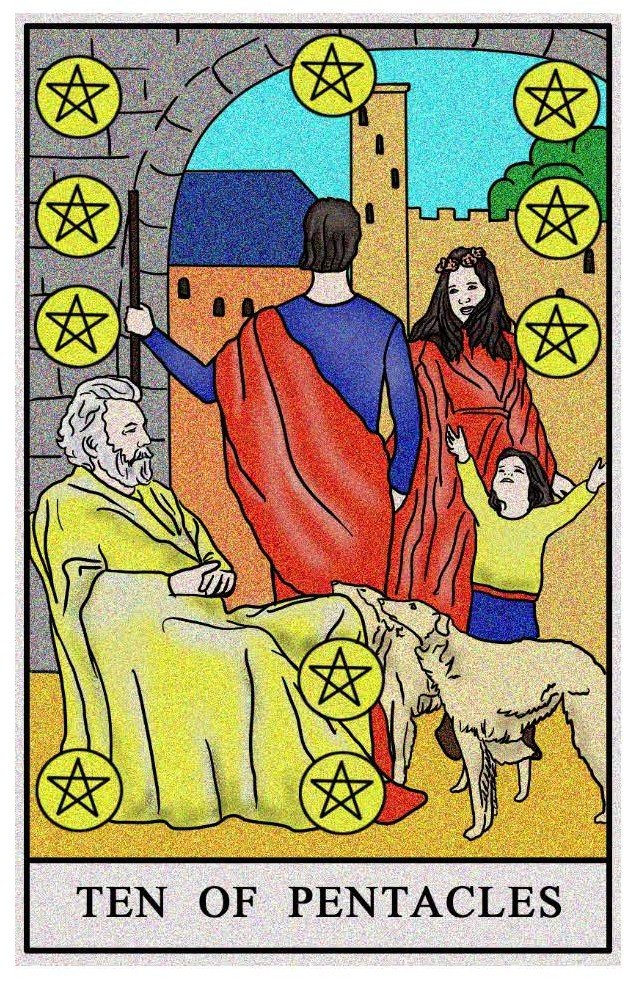 Boston Tarot Reading - The Ten of Pentacles