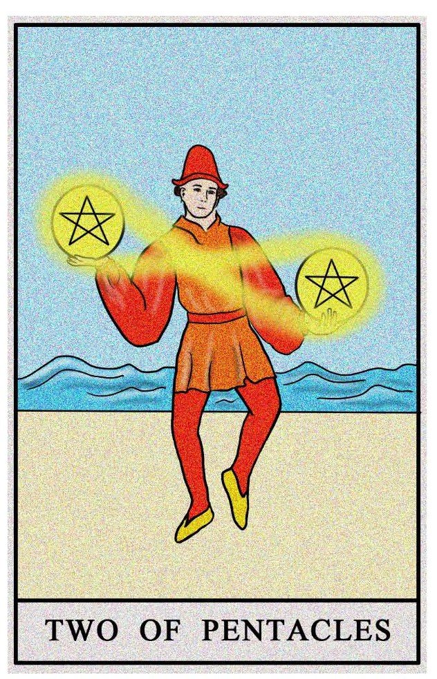 Boston Tarot Reading - Two of Pentacles