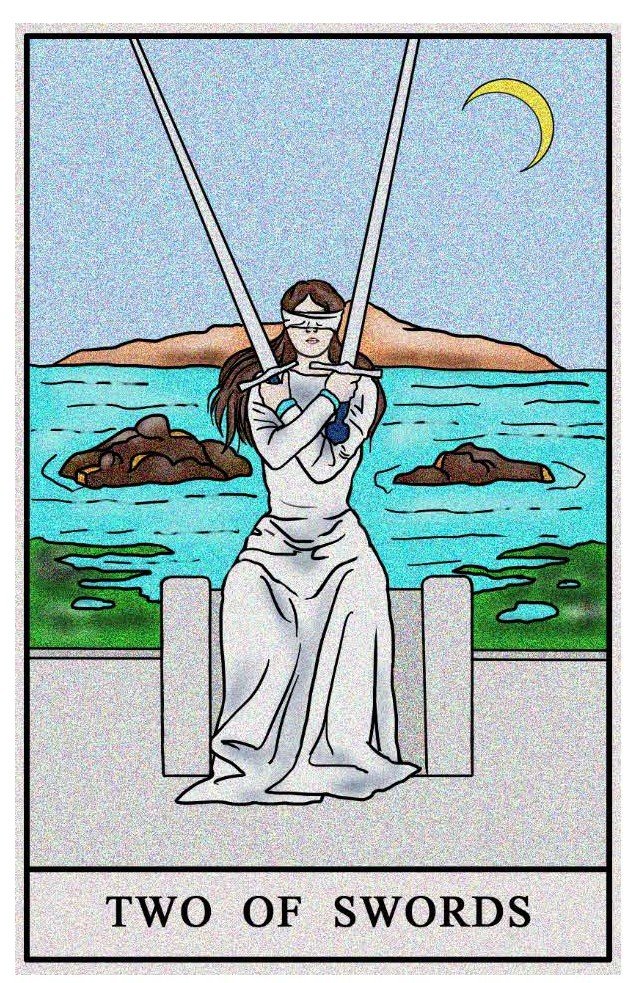 Boston Tarot Reading - Two of Swords