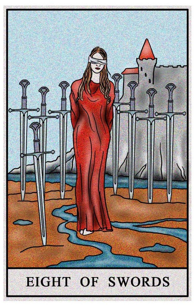 Boston Tarot Reading - The Eight of Swords